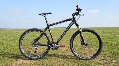 Cube aim mountain bike - bike, shimano